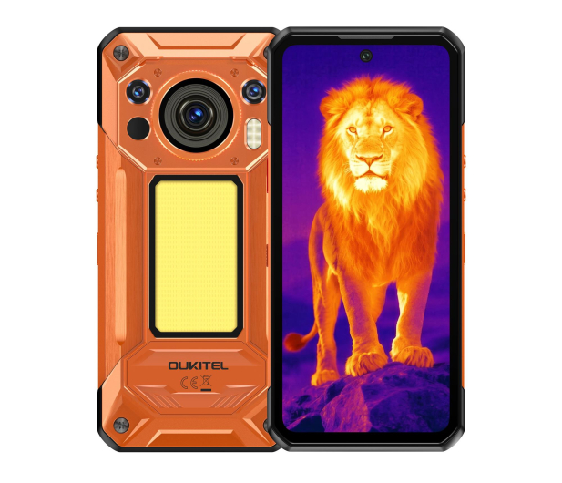 OUKITEL WP500 Ultra 12GB/1TB 10000mAh pomarańczowy - 1580709 - zdjęcie